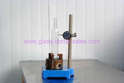 glass bottle squareness gauge