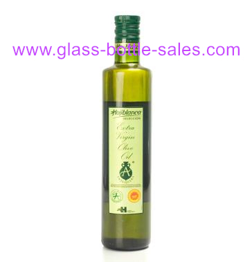 500ml Dark Green Dorica Olive Oil Glass Bottle