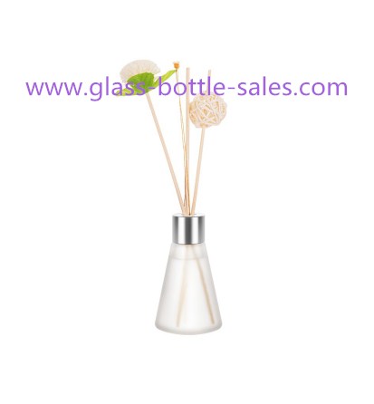 80ml Frost Glass Fragrance Bottle With Silver Cap