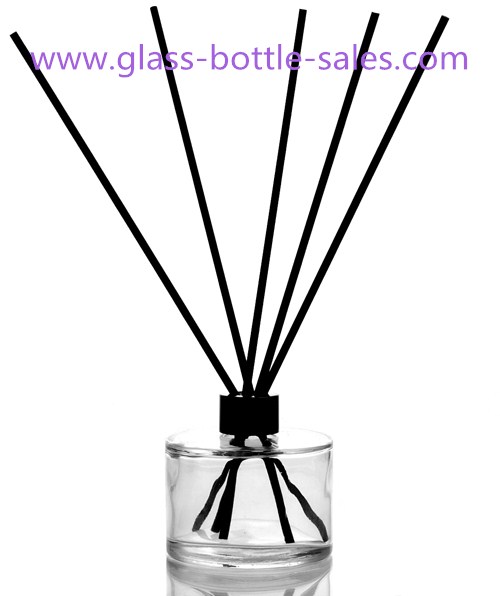 50ml-200ml Clear Round Aromatherapy Glass Bottle