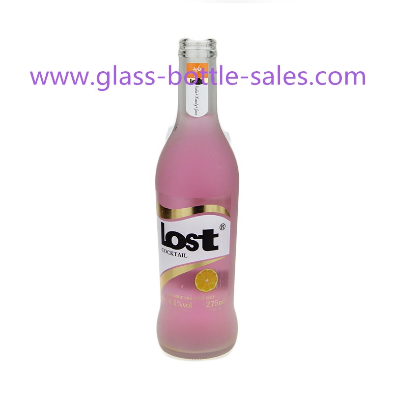 275ml Frost Glass Soda Bottle