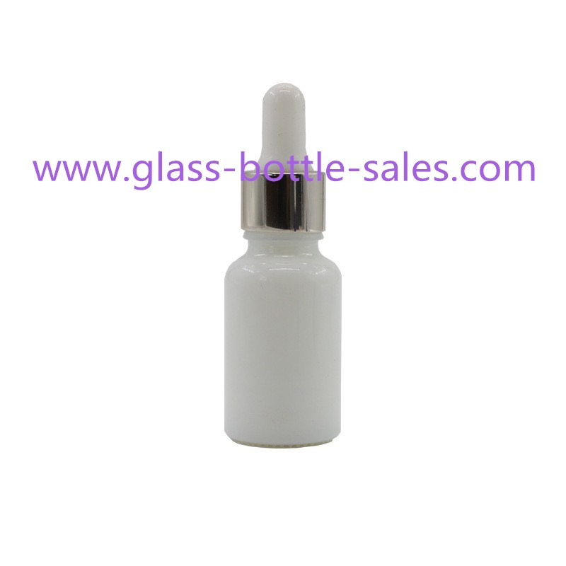 15ml Opal White Essential Oil Glass Bottle