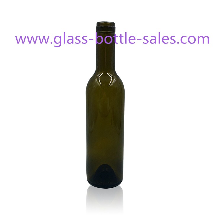 375ml Antique green Bordeaux Wine Bottle