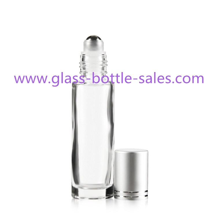 15ml Clear Perfume Roll On Glass Bottle